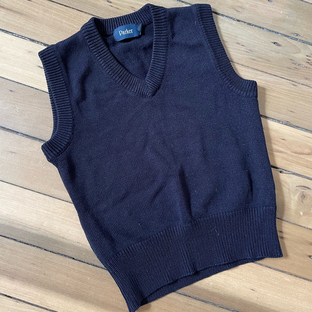 Parker Navy Blue Uniform Vest